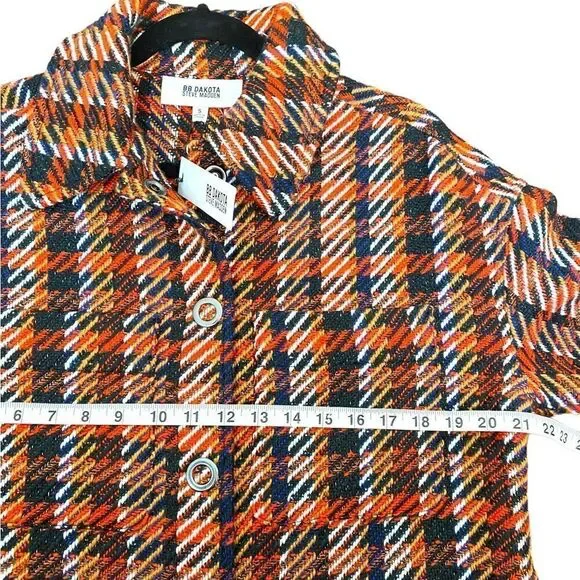 STEVE Madden Multi Final Warning Shacket - Picture 14 of 15